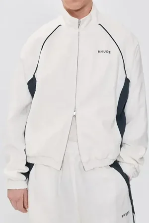 American Idol S23 White Track Jacket