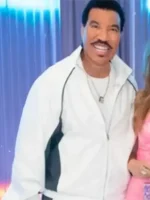 American Idol S23 White Track Jacket