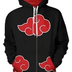 Anime Naruto Akatsuki Hoodie
