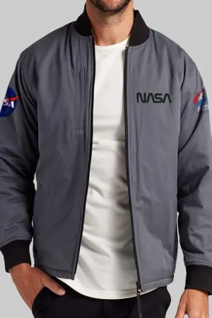 Fly Me to the Moon Nasa Bomber Jacket
