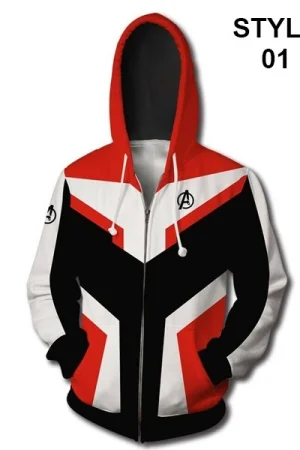 Avengers Endgame Quantum Realm Hoodie