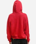 Aviator Nation New England Patriots Helmet Red Hoodie