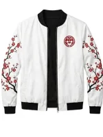 BTS Cheery Blossom Bomber Jacket