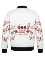 BTS Cheery Blossom Bomber Jacket