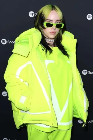 Billie Eilish Spotify Best New Artist Green Jacket