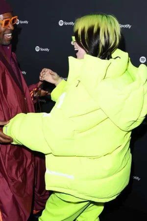Billie Eilish Spotify Best New Artist Green Jacket