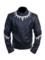 Black Panther Avengers Infinity War Black Leather