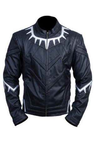 Black Panther Avengers Infinity War Black Leather