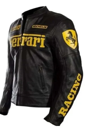 Ferrari Racing Leather Jacket