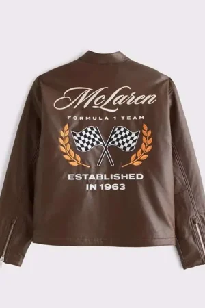 Formula 1 McLaren Leather Jacket