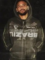 CJ x Nike x Brazil Black Hooded Jacket
