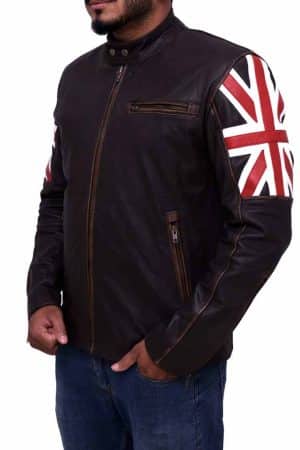 Cafe Racer UK Flag Jacket
