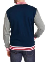 Captain America Blue Varsity Bomber Jacket