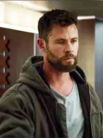 Chris Hemsworth Avengers Endgame Cotton Green Jacket