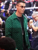 Cristiano Ronaldo Reckoning Fight Night Green Jacket