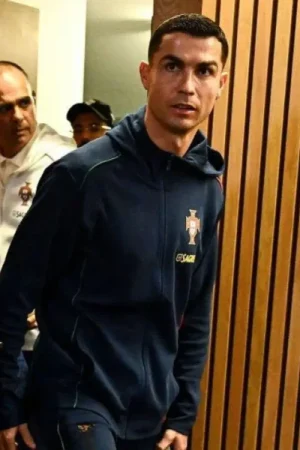Cristiano Ronaldo Portugal Media Conference Hoodie