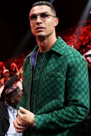 Cristiano Ronaldo Reckoning Fight Night Green Jacket