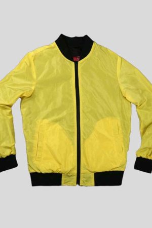 Cyberpunk 2077 Yellow Bomber Jacket