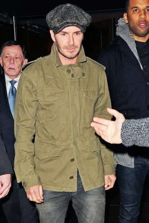 David Beckham Green Jacket