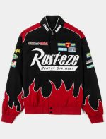 Disney Pixar Cars By Shoe Palace Flames Bomber Jacket