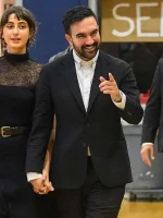 Zohran Mamdani Election Day Black Blazer