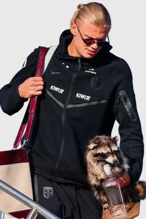 Erling Haaland Nike Fleece Track Jacket