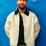 FIFA World Cup 2026 Messi Beige Cotton Jacket