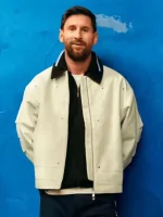 FIFA World Cup 2026 Messi Beige Cotton Jacket