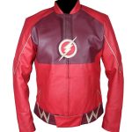 Flash Barry Allen Red Leather Jacket