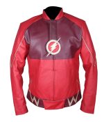Flash Barry Allen Red Leather Jacket