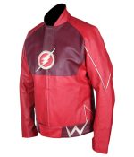 Flash Barry Allen Red Leather Jacket