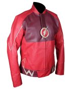 Flash Barry Allen Red Leather Jacket