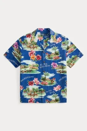 Hey Jonas! Podcast 2026 Nick Jonas Tropical Print Shirt