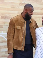 LeBron James Hustle Brown Jacket - Image 2