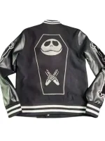 The Pumpkin King Black Varsity Jacket