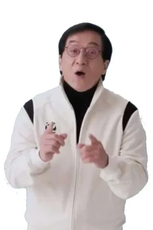 Karate Kid Legends 2025 Jackie Chan White Bomber Jacket