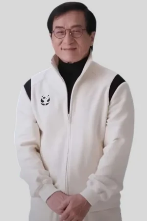 Karate Kid Legends 2025 Jackie Chan White Bomber Jacket