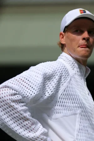 Jannik Sinner Championships Wimbledon 2026 Jacket