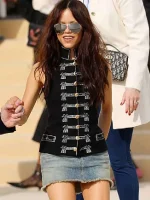 Summer 2026 Fashion Show Paris Jenna Ortega Black Vest