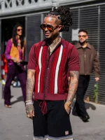 Kalash Paris Fashion Week 2026 Striped Shirt