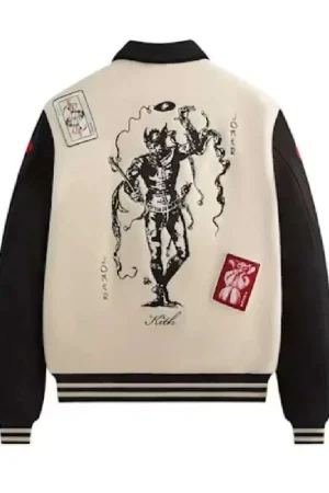 Kith x Batman Joker Varsity Jacket