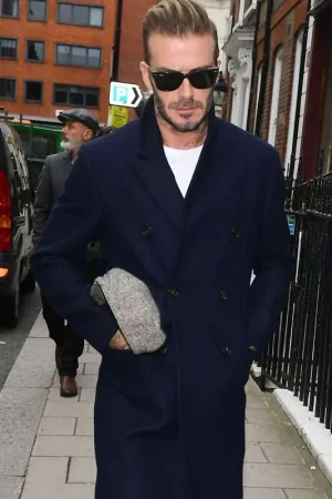 David Beckham LFW Show Trench Coat