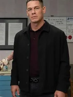 Little Brother John Cena Buttoned Shirt-style Black Jacket