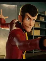 Arsene Lupin III The First Red Leather Blazer