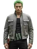 One Piece Roronoa Zoro Grey Jacket