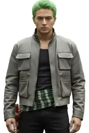 One Piece Roronoa Zoro Grey Jacket