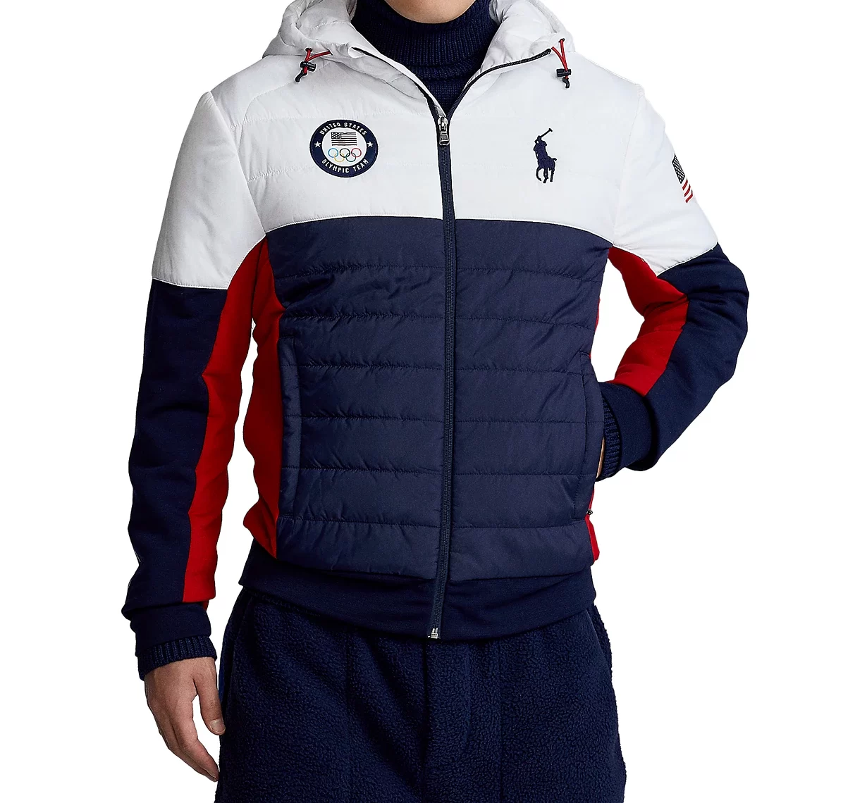 Men’s Team USA Hybrid Jacket 01 Men’s Team USA Hybrid Jacket