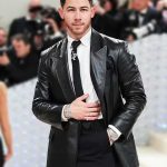 Met Gala 2023 Nick Jonas Leather Blazer