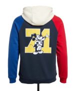 Mickey Mouse Collegiate Henley Hoodie