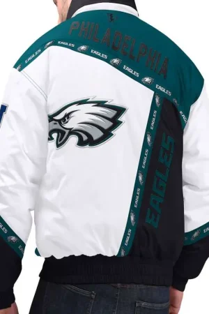 Green and Black Eagles Tape Jacket